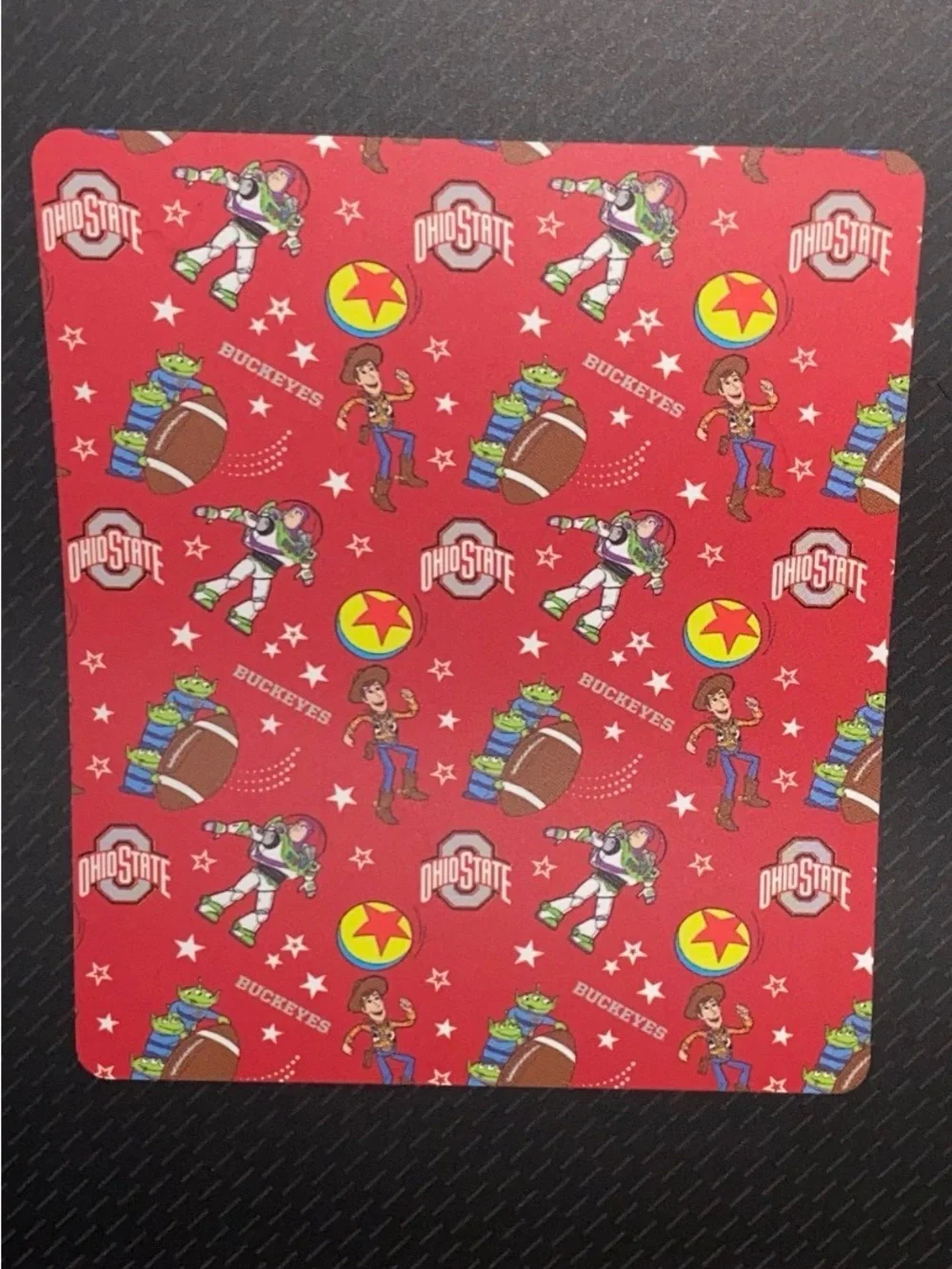 Pixar x Ohio State Toy Story Red Cloud Throw Blanket